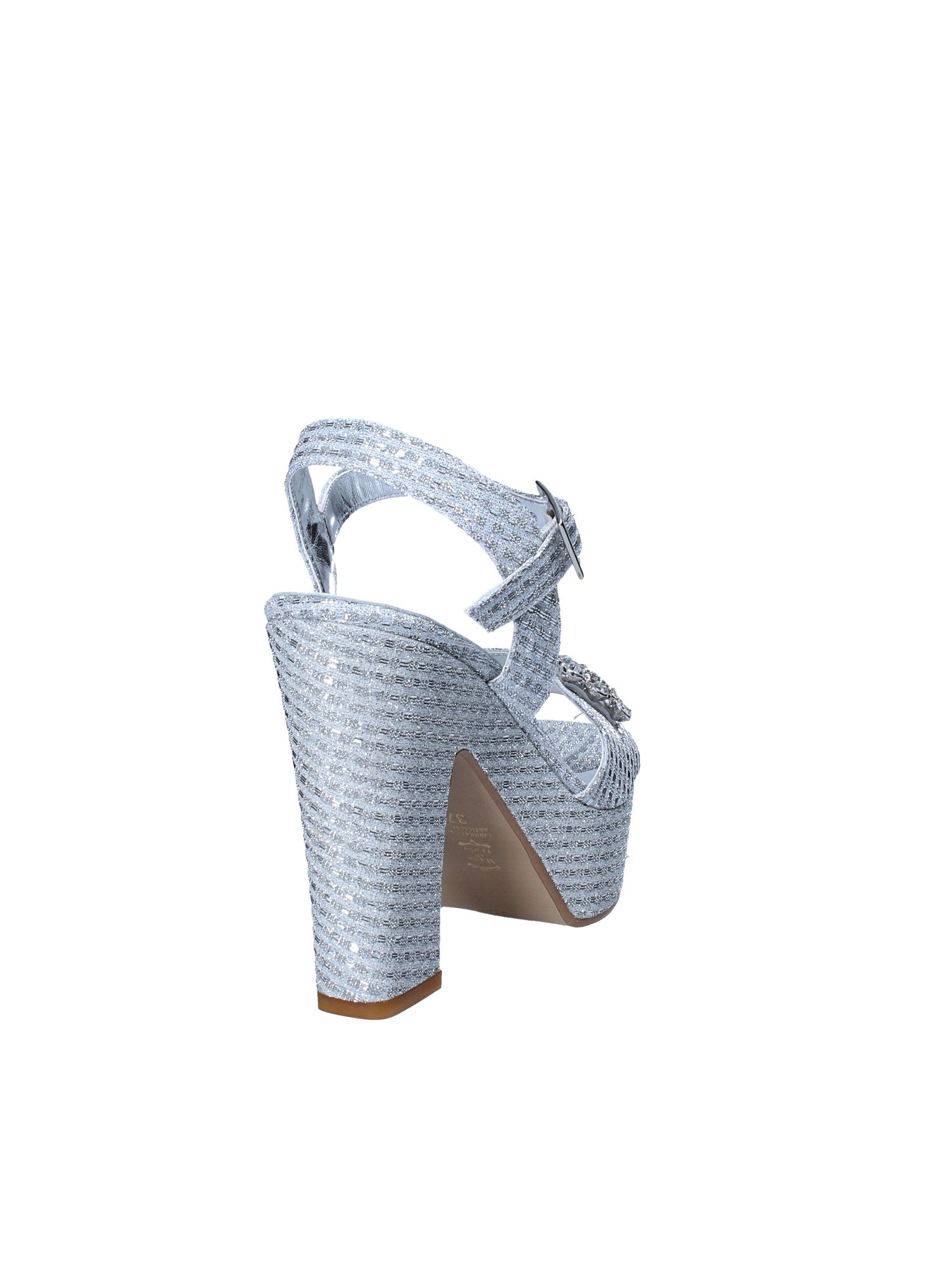 Sandali tacco Grigio Grace Shoes