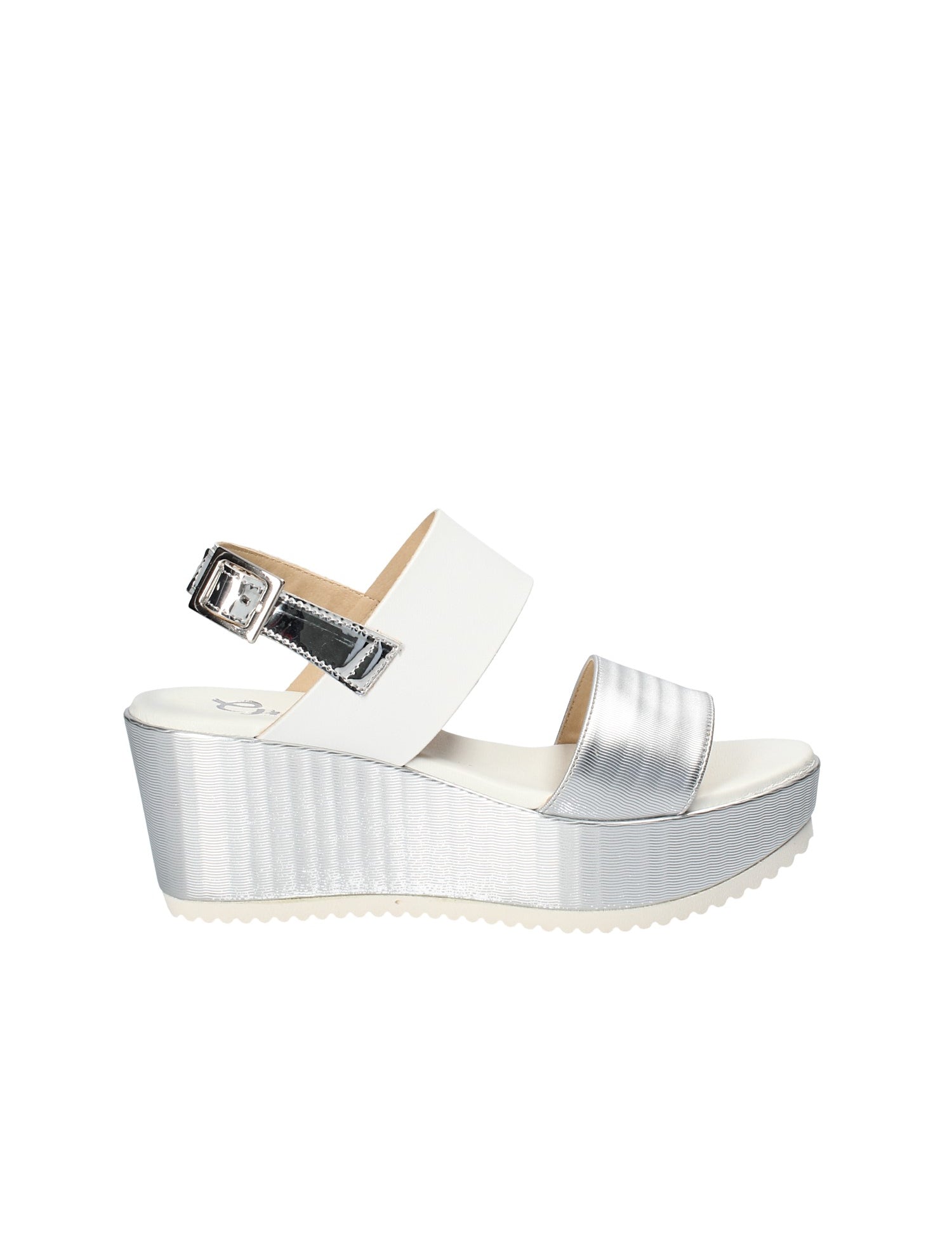 Sandali zeppa Grigio Grace Shoes