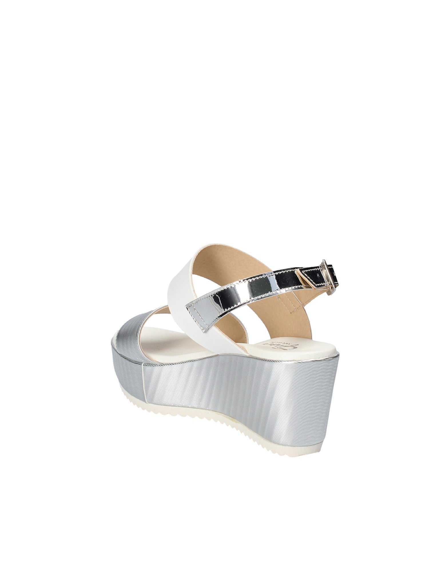 Sandali zeppa Grigio Grace Shoes