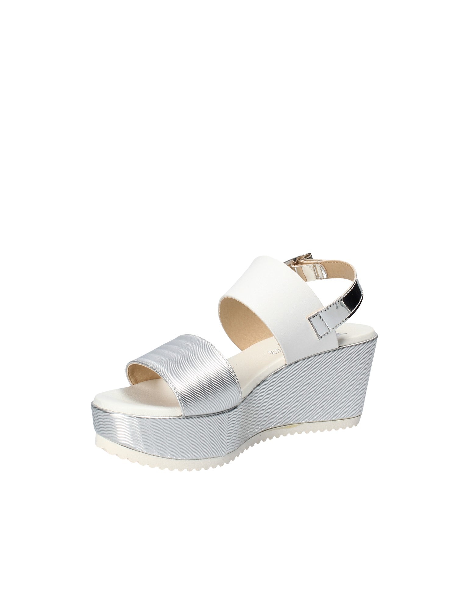 Sandali zeppa Grigio Grace Shoes