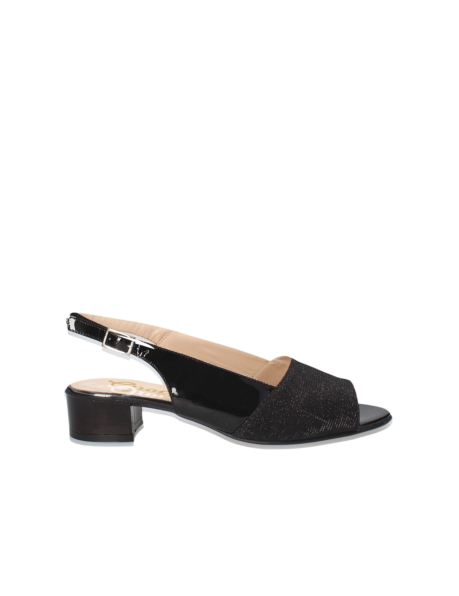 Sandali tacco Nero Grace Shoes