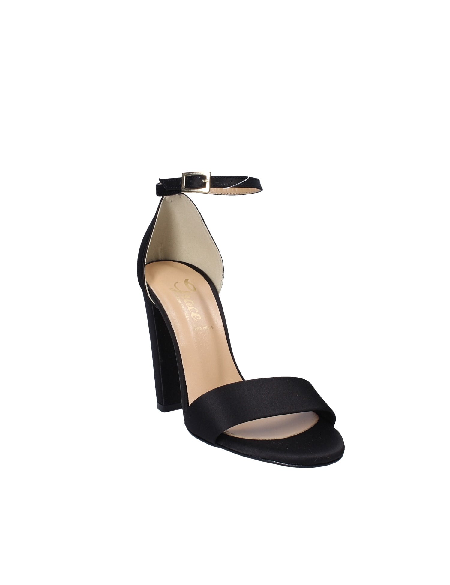Sandali tacco Nero Grace Shoes