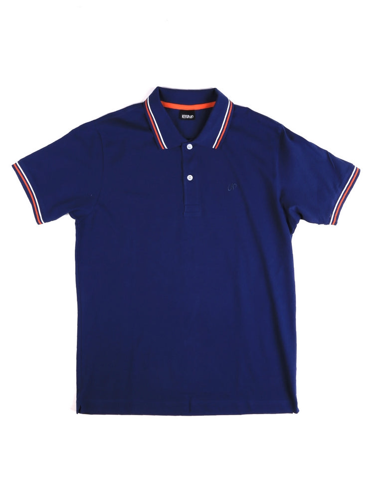 Polo Blu Scuro Key Up