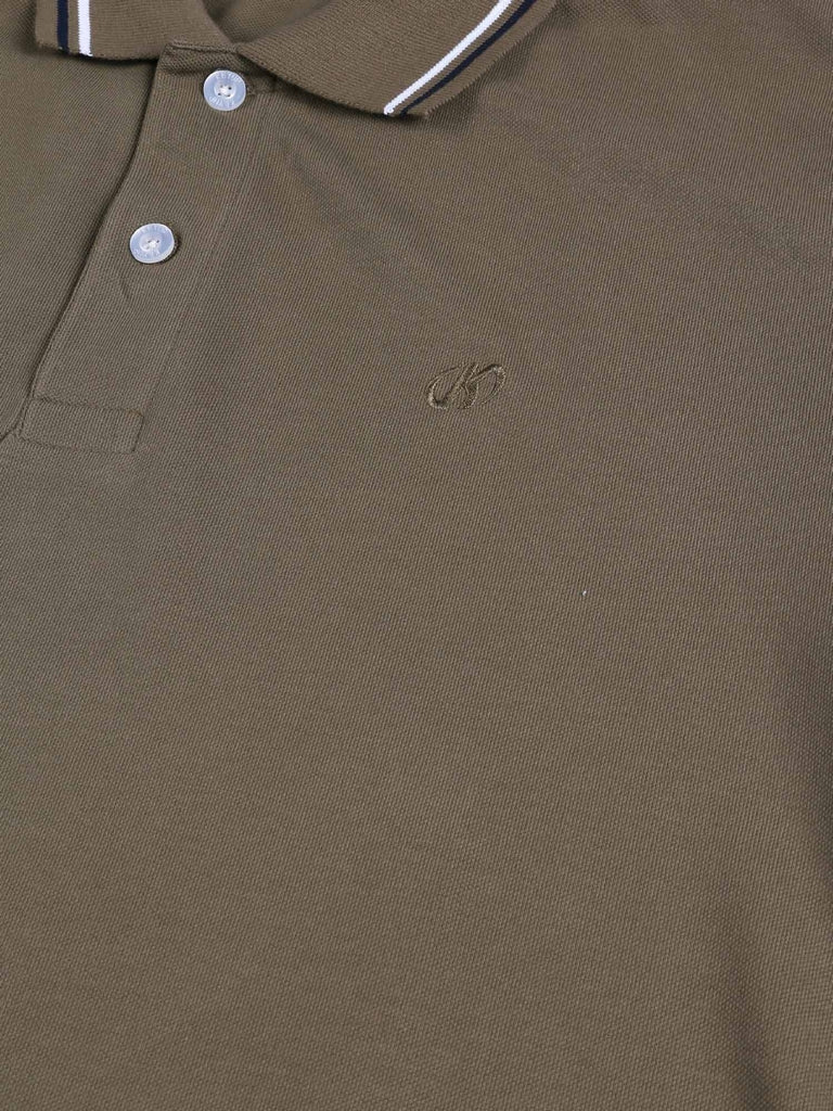 Polo Verde Bianco Key Up