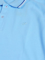 Polo Blu Chiaro Key Up