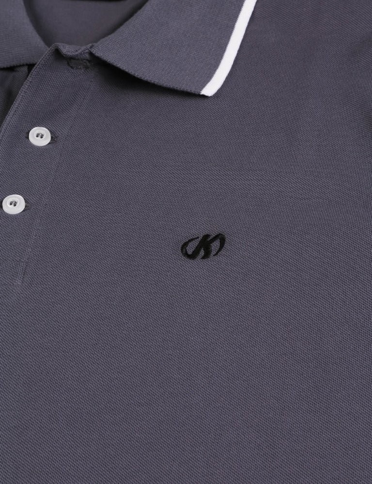 Polo Blu Scuro Key Up