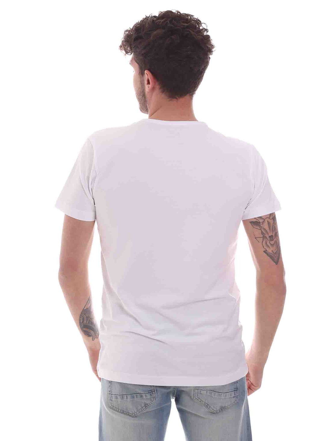 T-shirt Bianco Key Up