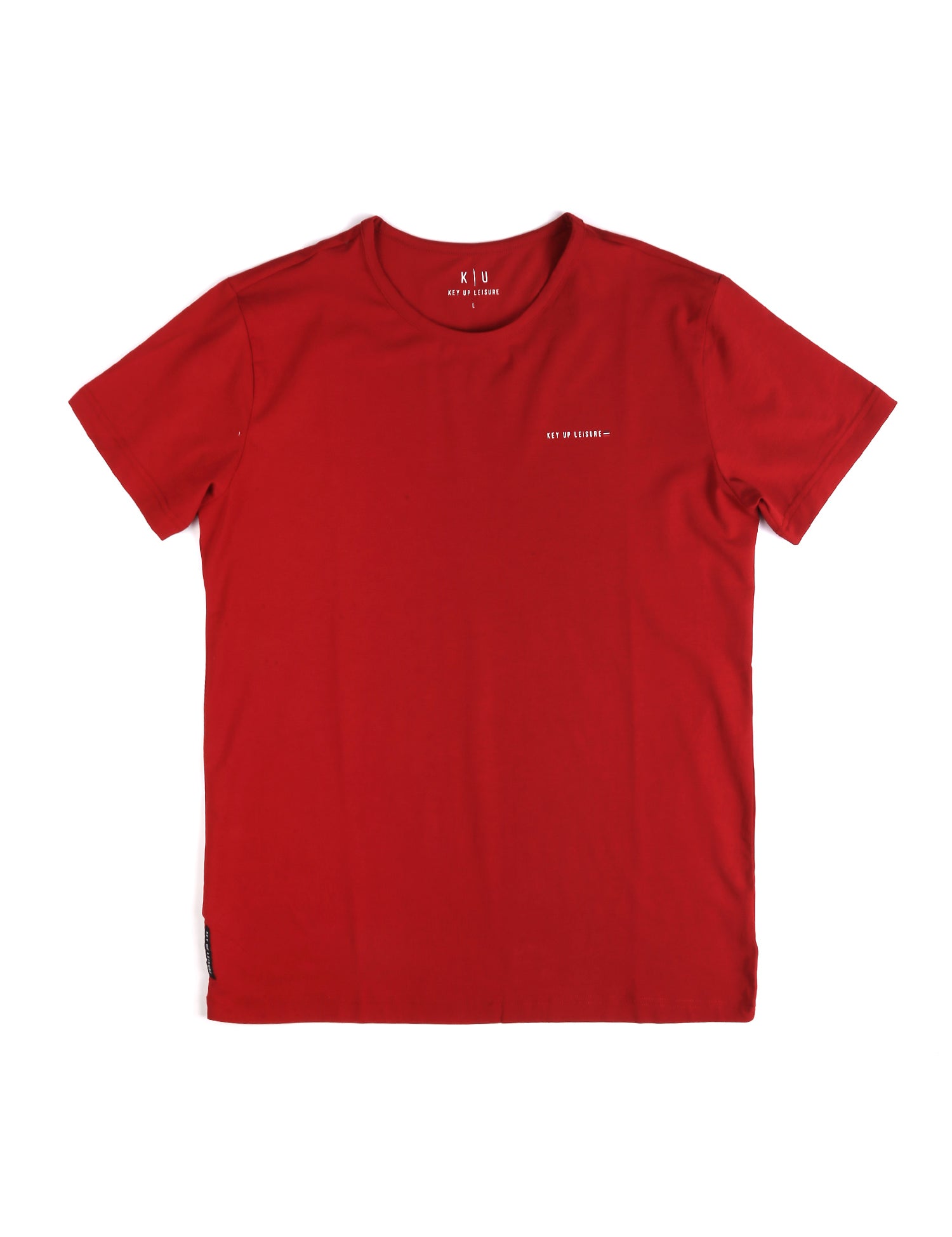 T-shirt Rosso Key Up