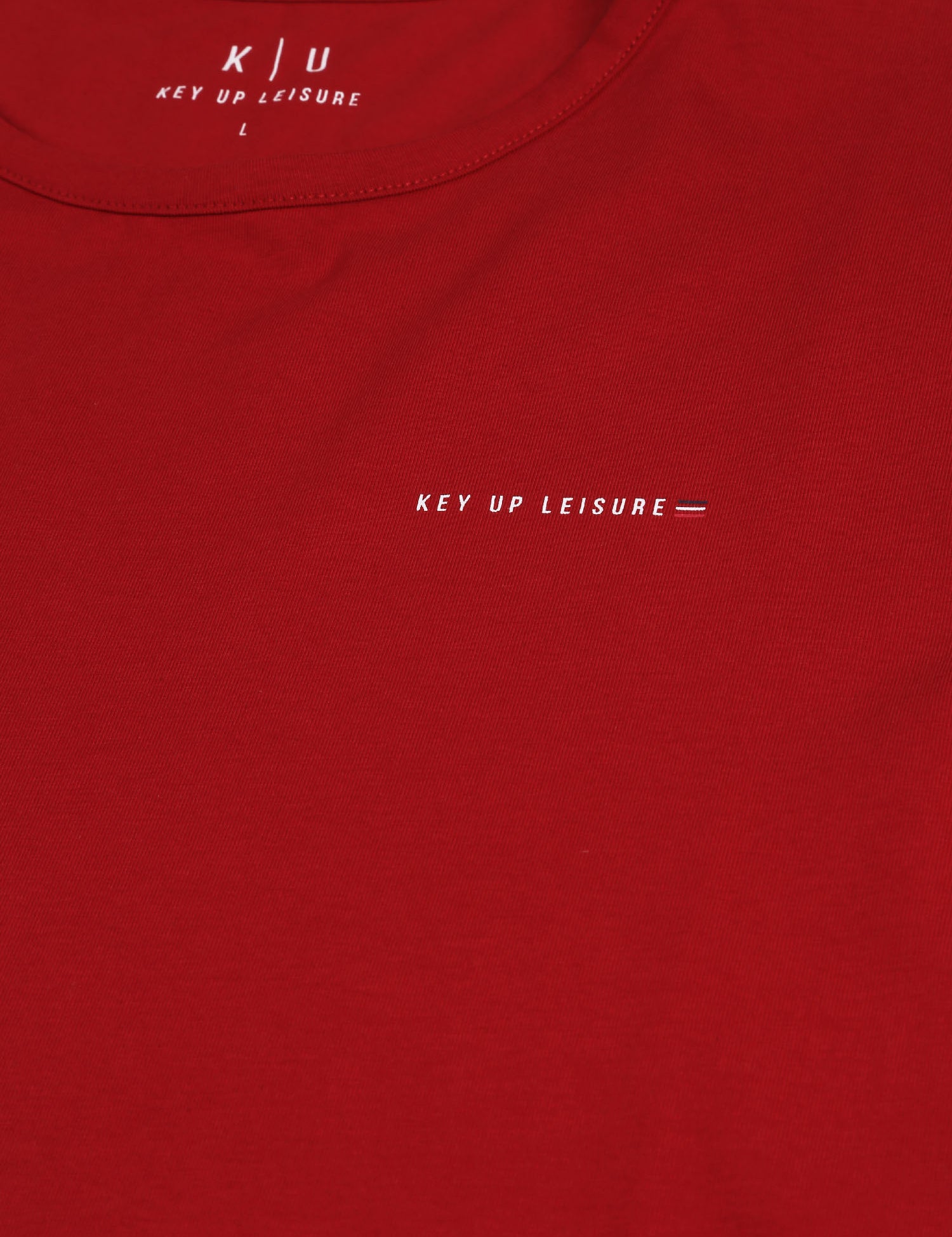 T-shirt Rosso Key Up
