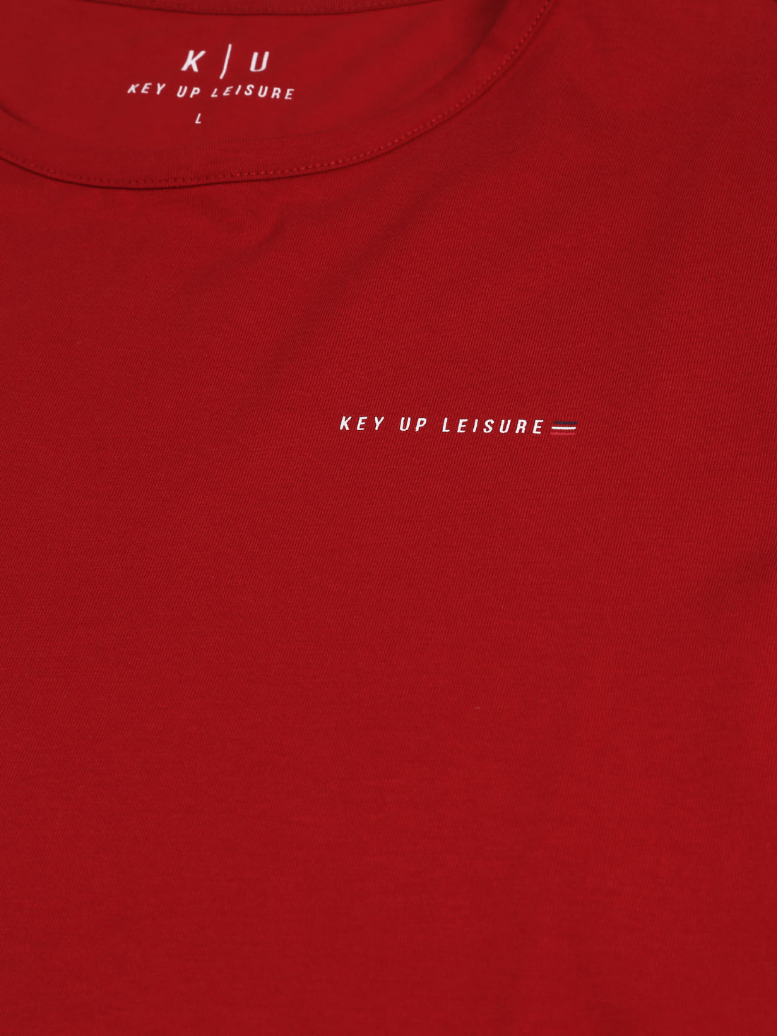 T-shirt Rosso Key Up