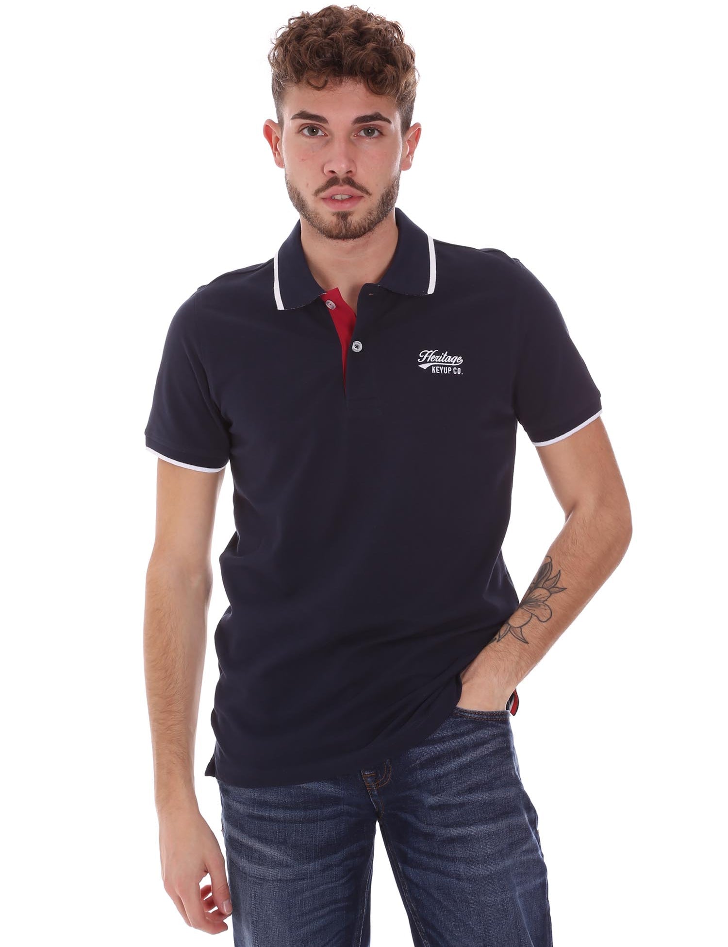 Polo Blu Key Up
