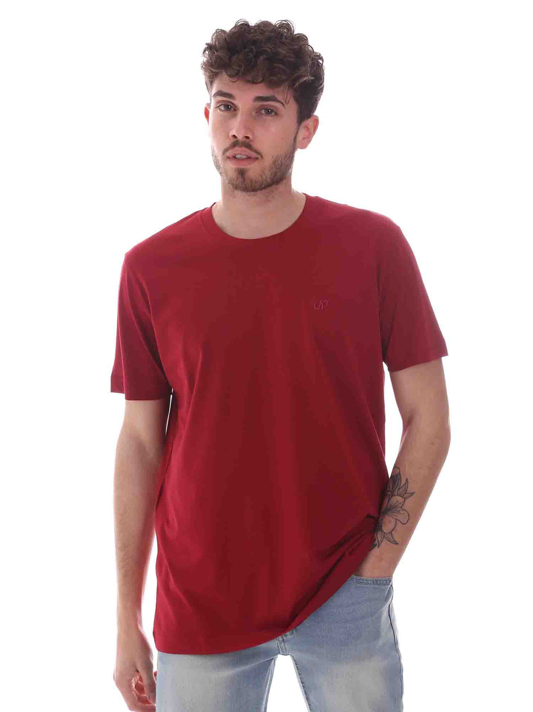 T-shirt Rosso Key Up