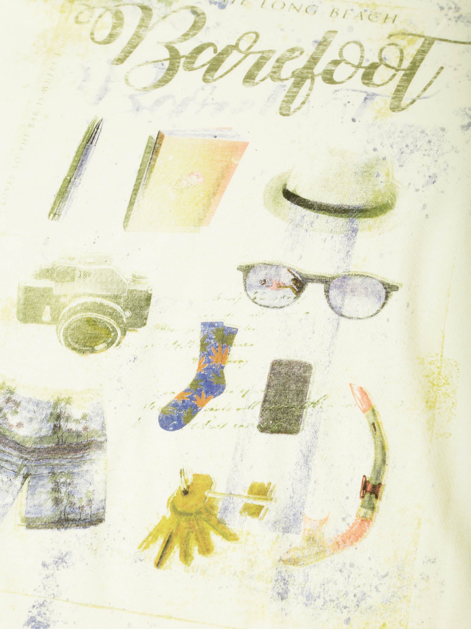 T-shirt Giallo Key Up