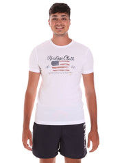 T-shirt Bianco Key Up