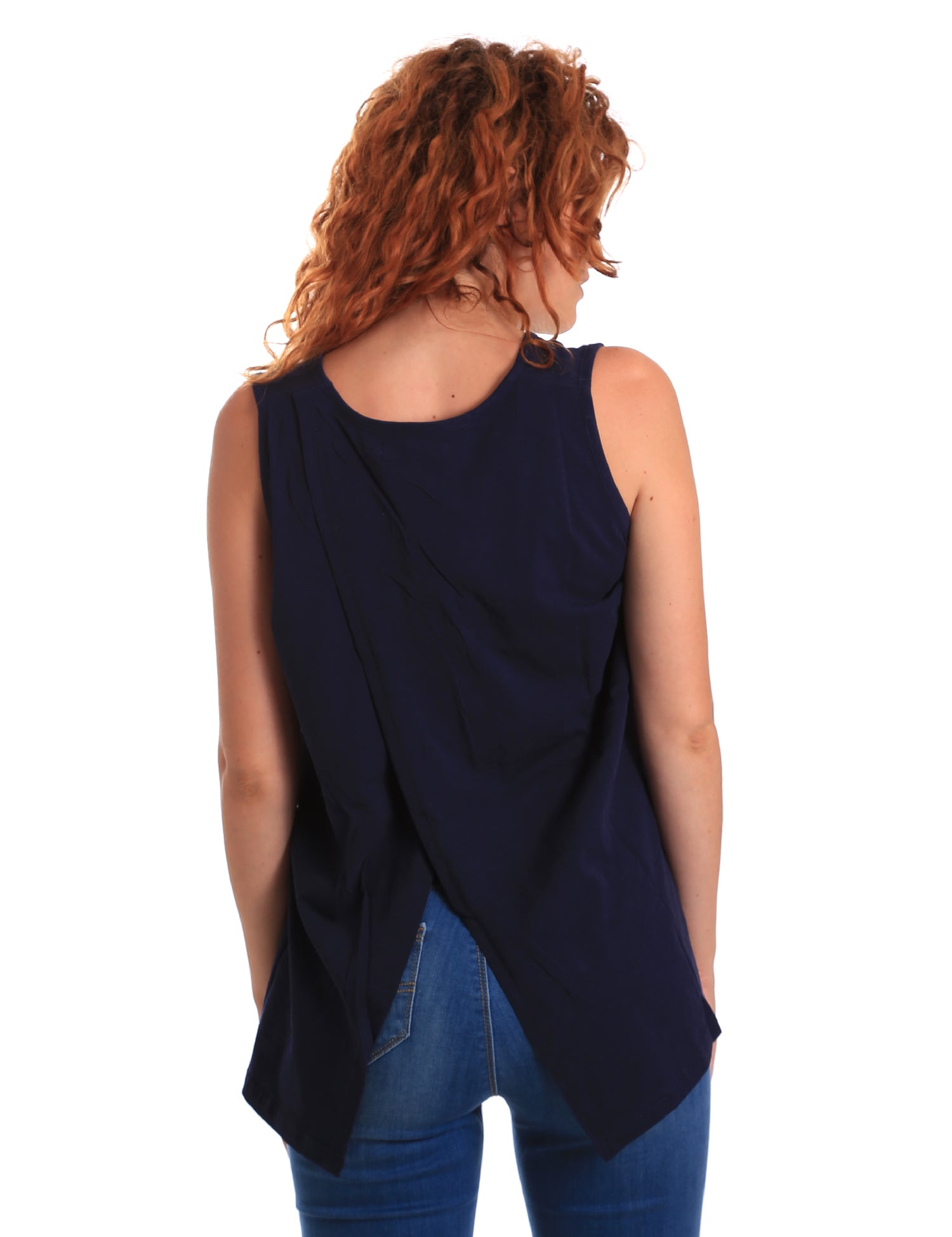 Canotte Blu Scuro Key Up