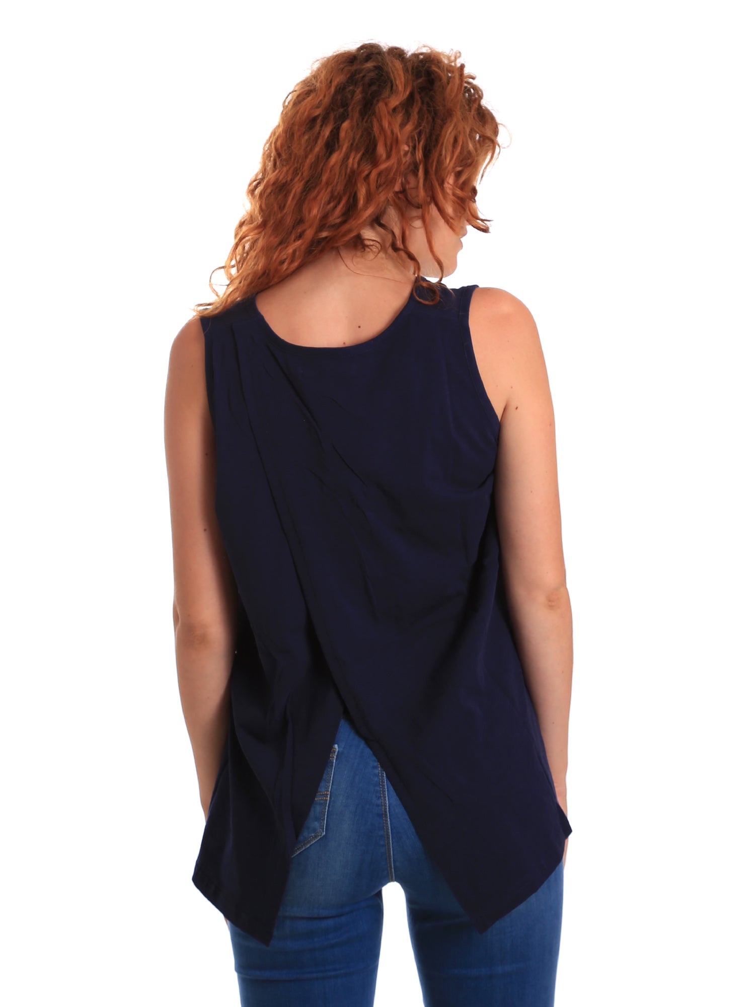 Canotte Blu Scuro Key Up