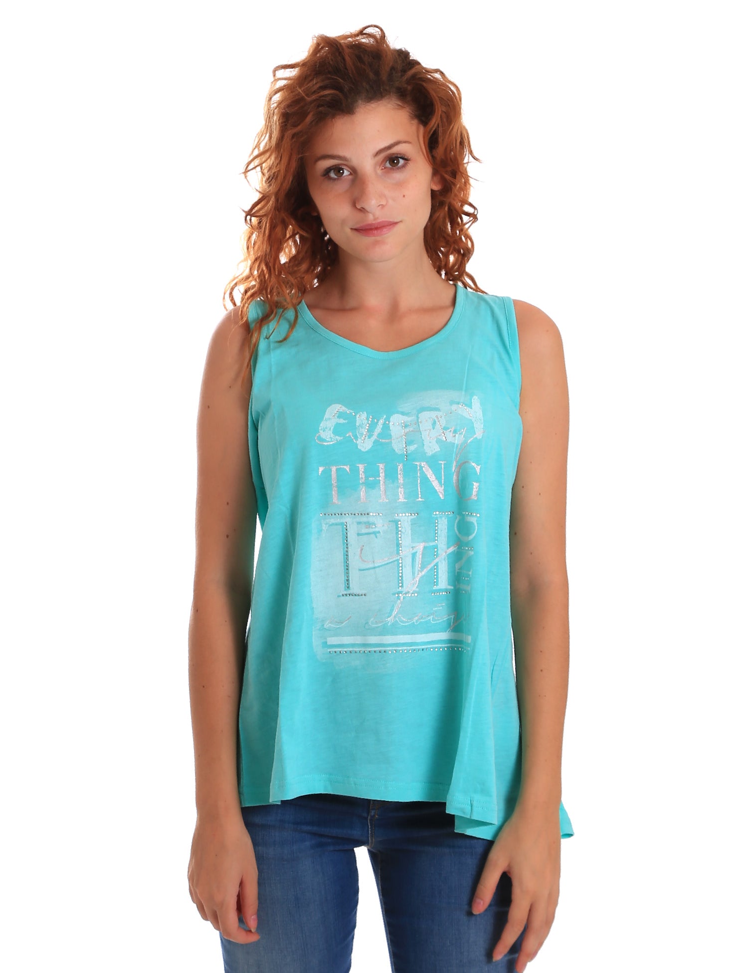 Canotte Turchese Key Up