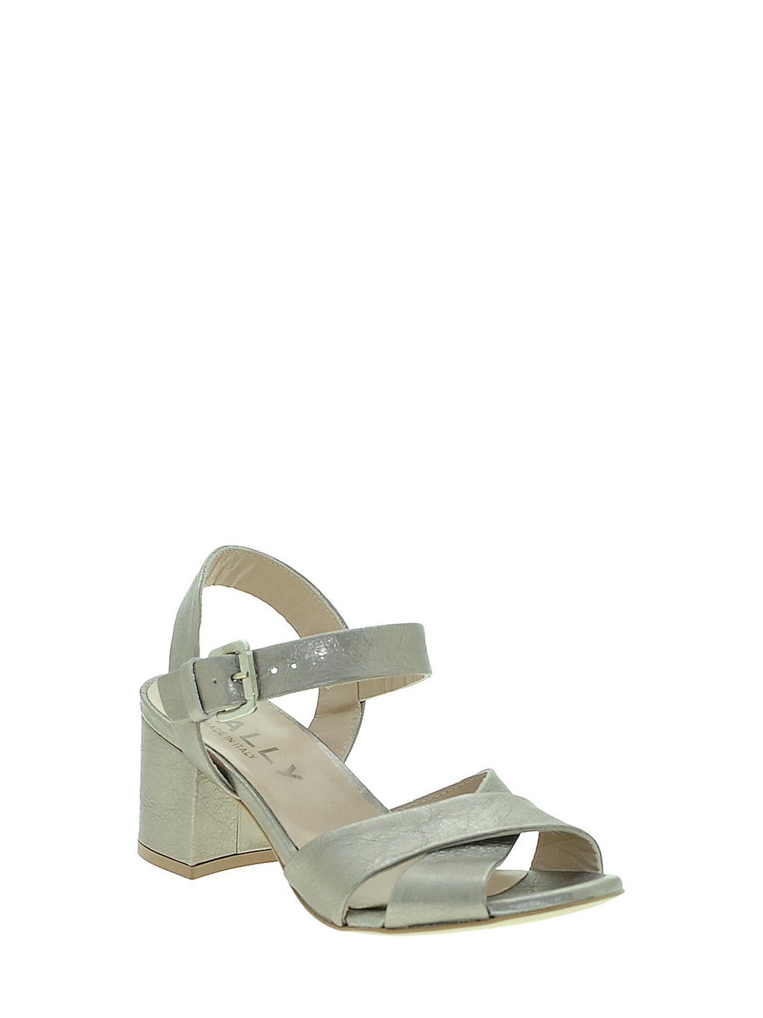 Sandali tacco Beige Mally