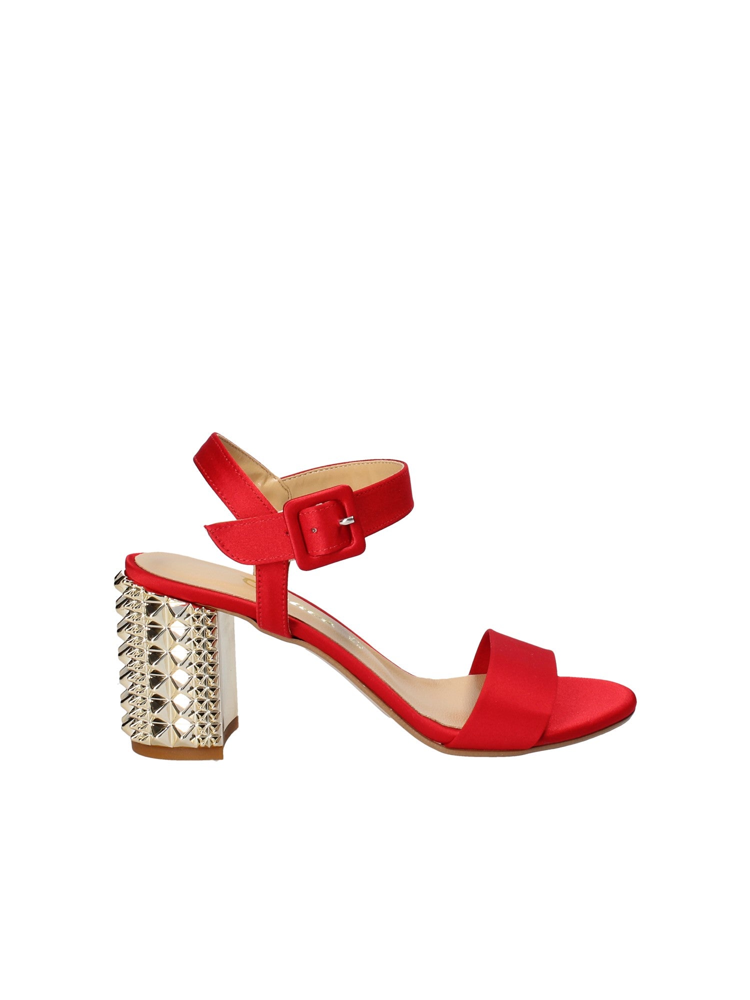Sandali tacco Rosso Grace Shoes