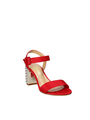 Sandali tacco Rosso Grace Shoes