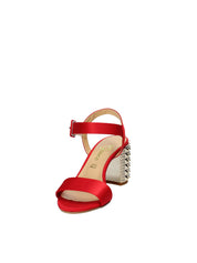 Sandali tacco Rosso Grace Shoes