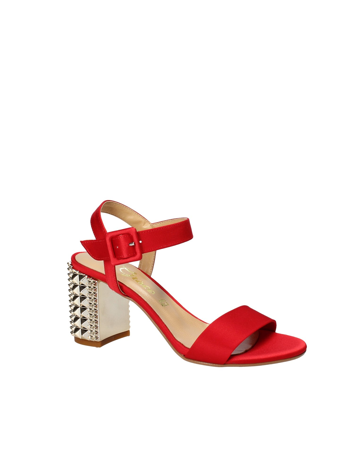 Sandali tacco Rosso Grace Shoes