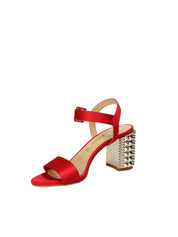 Sandali tacco Rosso Grace Shoes