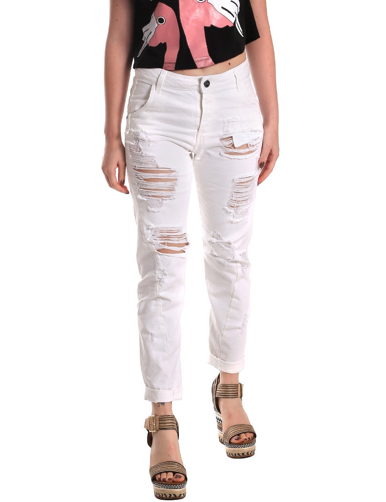 Jeans Bianco Fornarina