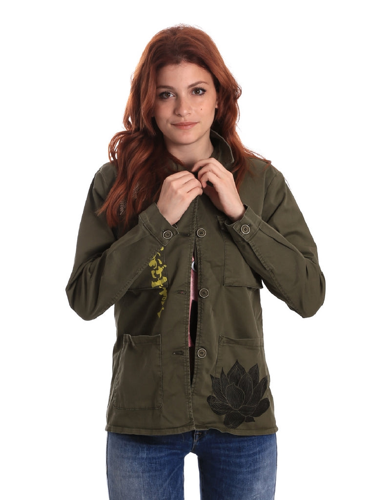 Giacche Verde Fornarina