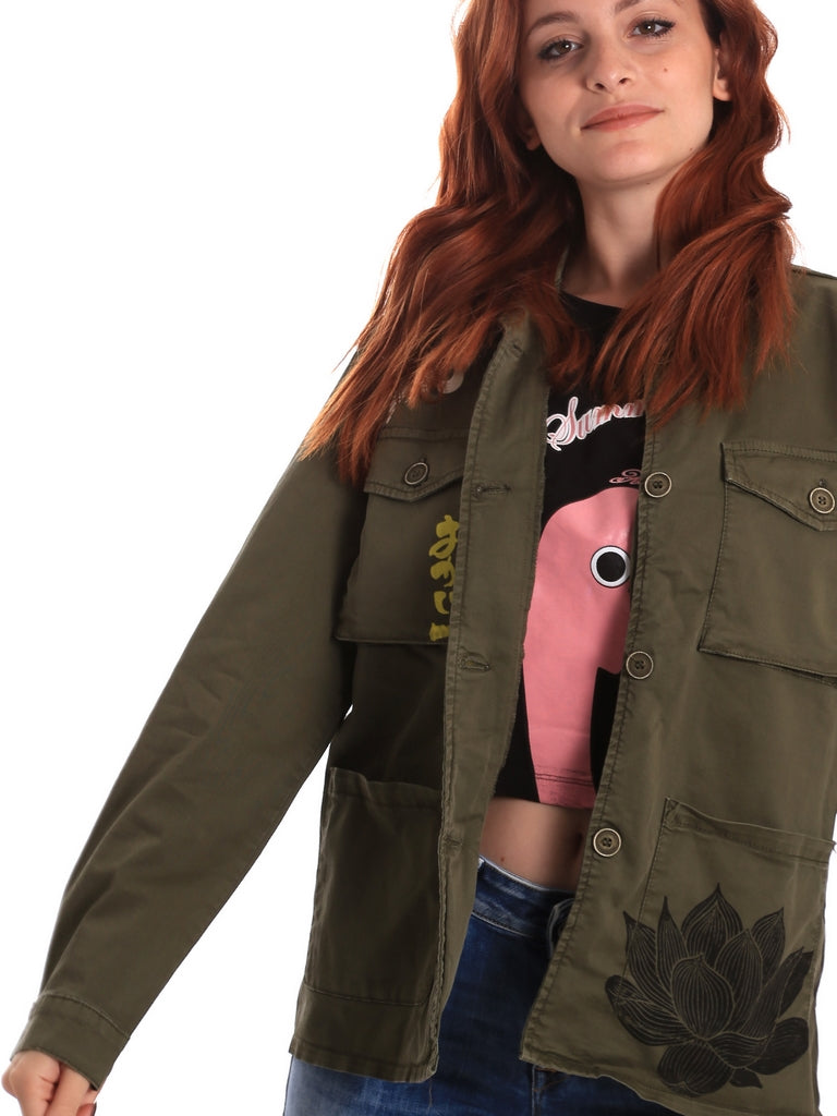 Giacche Verde Fornarina