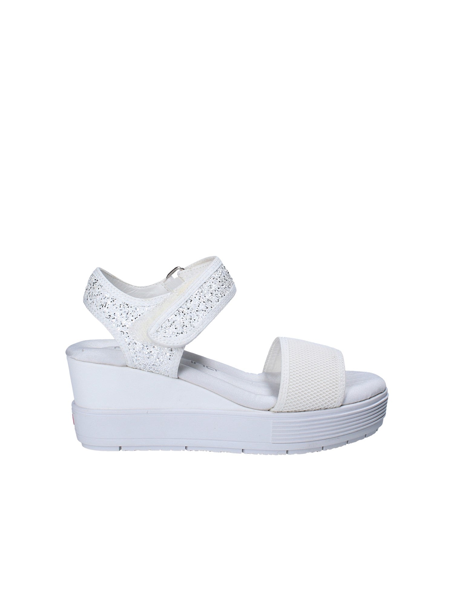 Sandali zeppa Bianco Fornarina