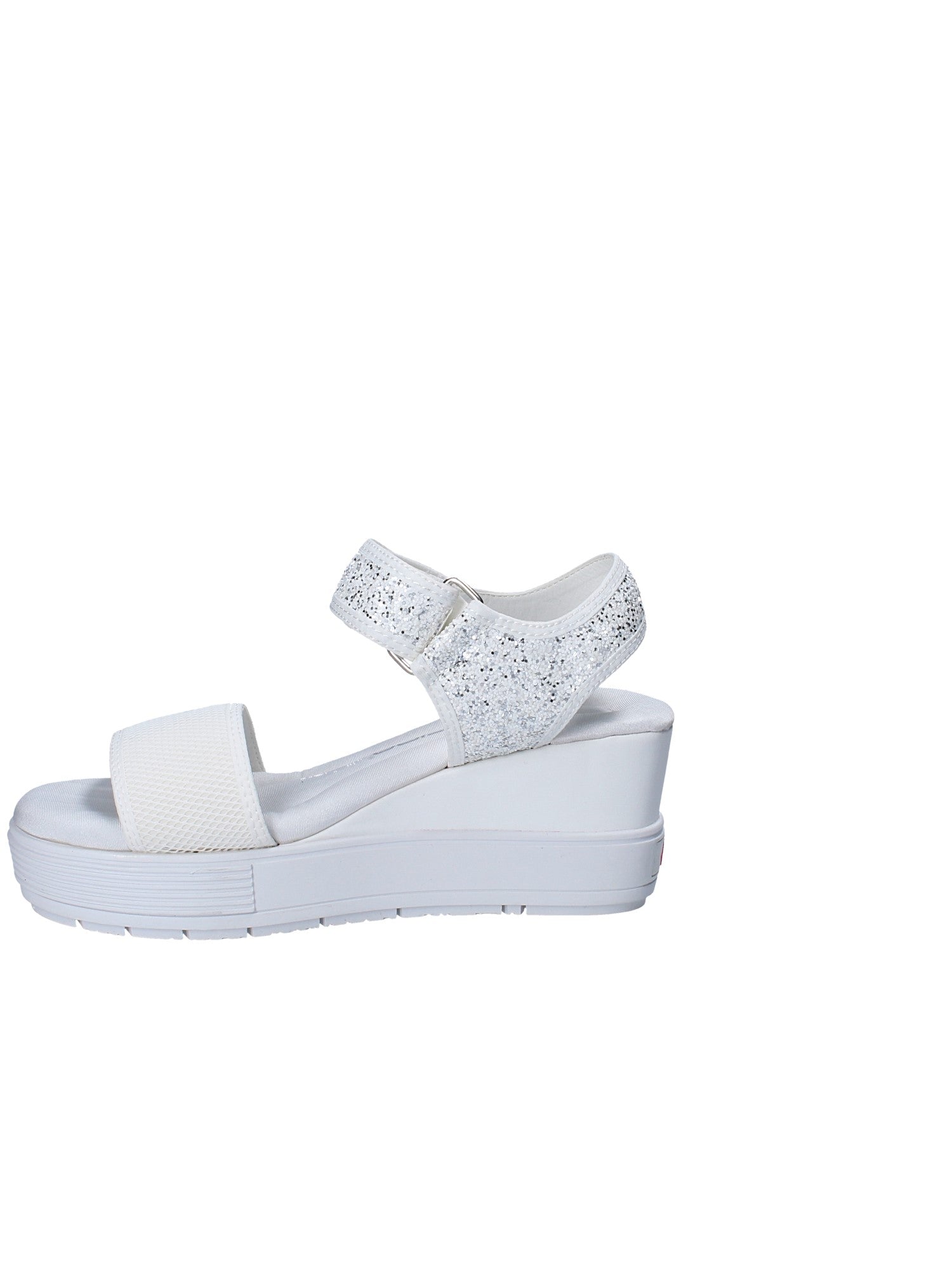 Sandali zeppa Bianco Fornarina