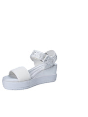 Sandali zeppa Bianco Fornarina