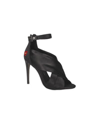 Sandali tacco Nero Fornarina