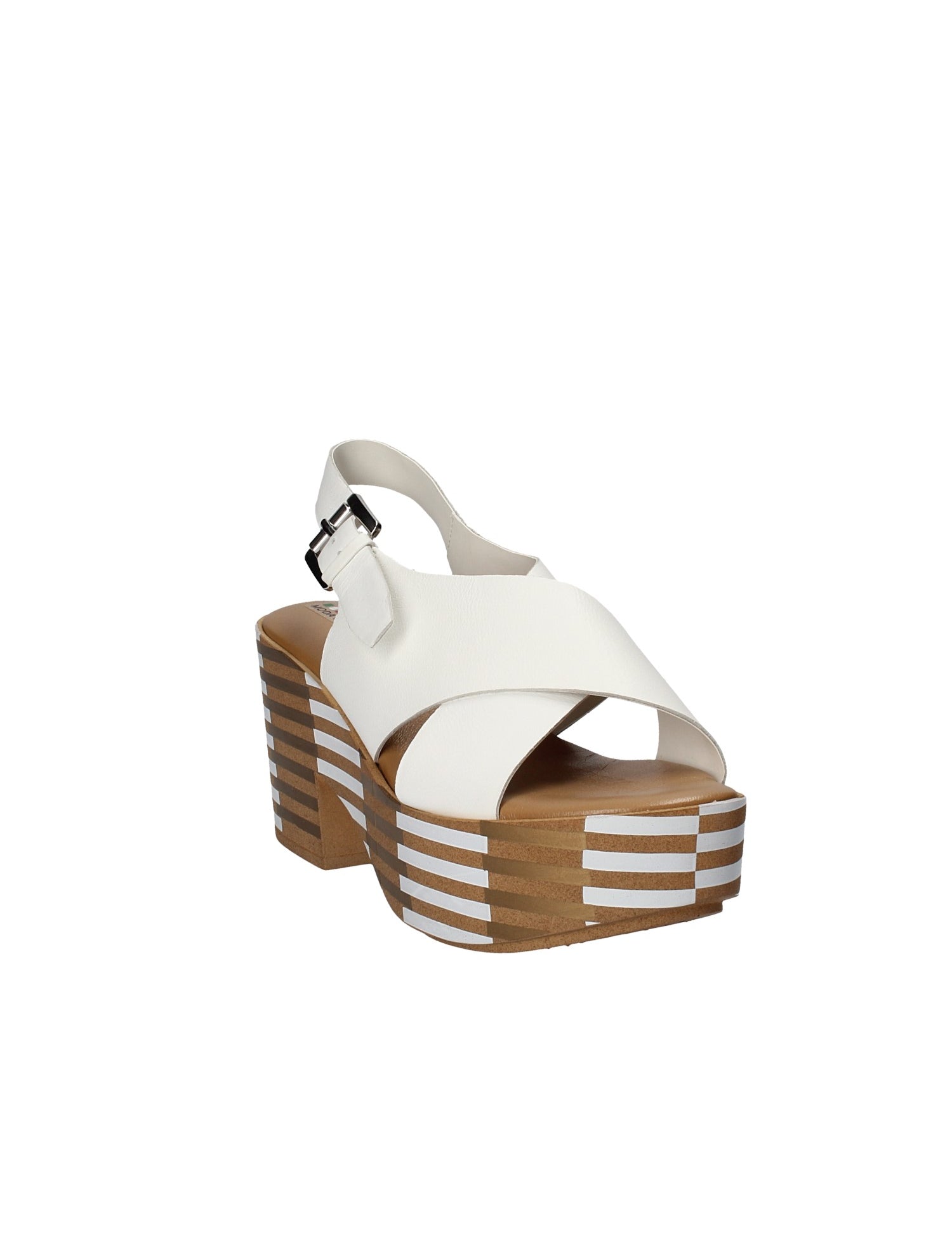 Sandali tacco Bianco Grace Shoes