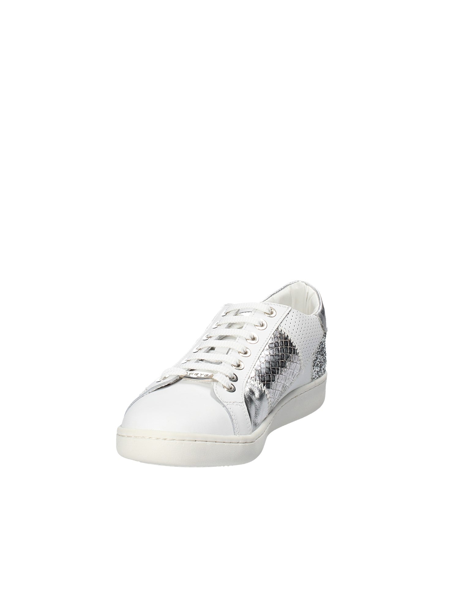 Sneakers Bianco Argento Keys