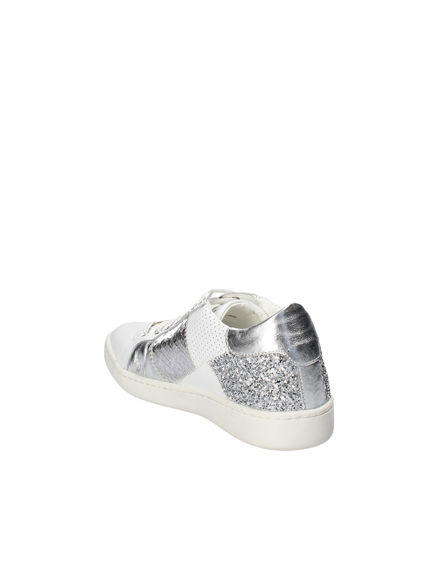 Sneakers Bianco Argento Keys