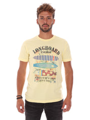 T-shirt Giallo Key Up