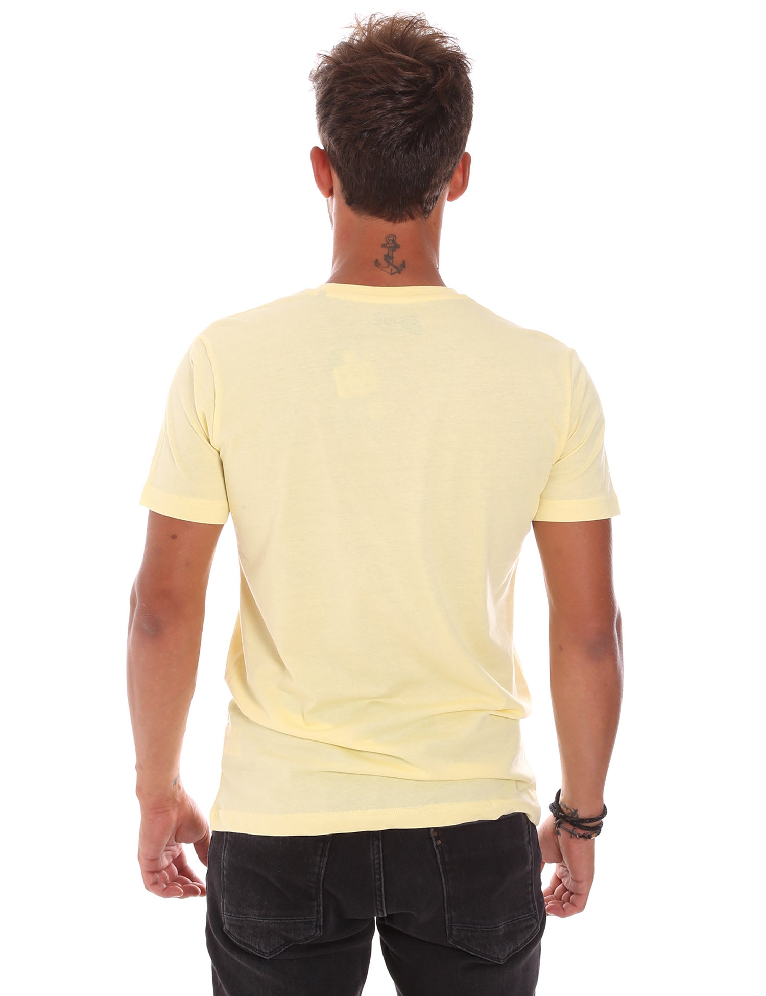 T-shirt Giallo Key Up