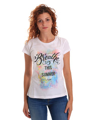 T-shirt Bianco Key Up