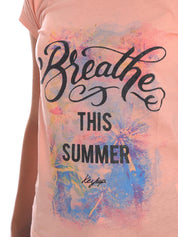 T-shirt Arancio Key Up