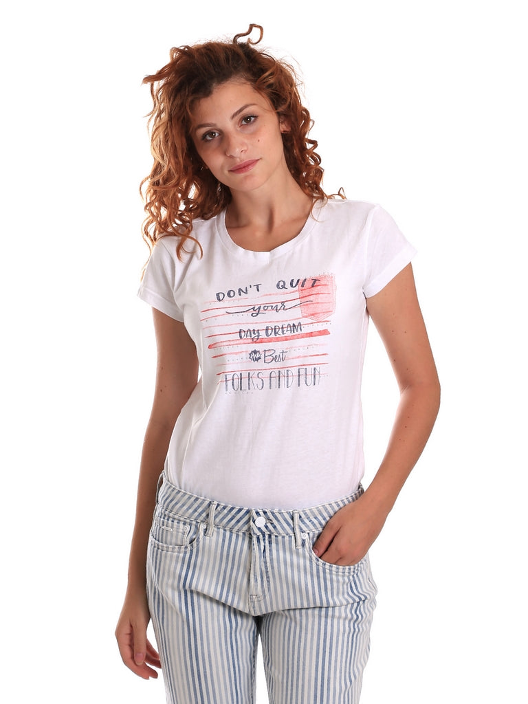 T-shirt Bianco Key Up