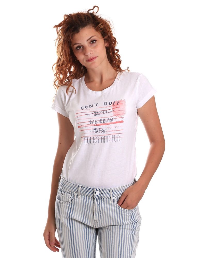 T-shirt Bianco Key Up