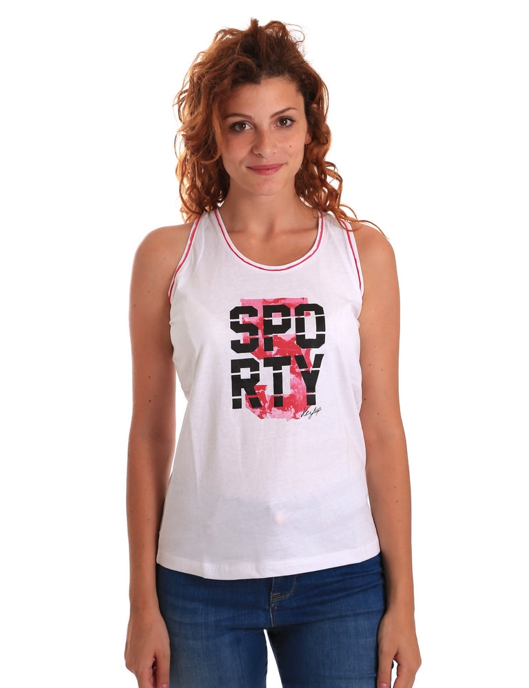 Canotte Bianco Key Up