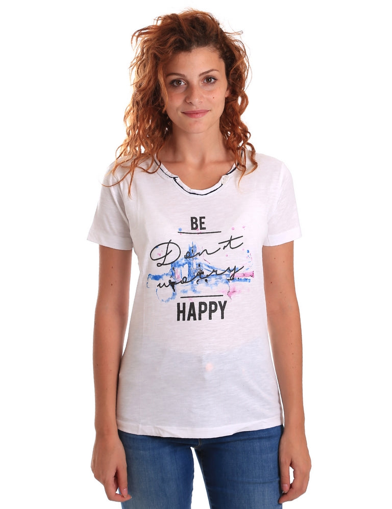 T-shirt Bianco Key Up