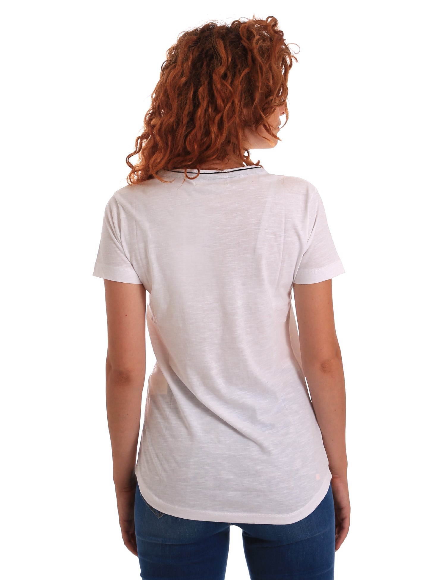 T-shirt Bianco Key Up