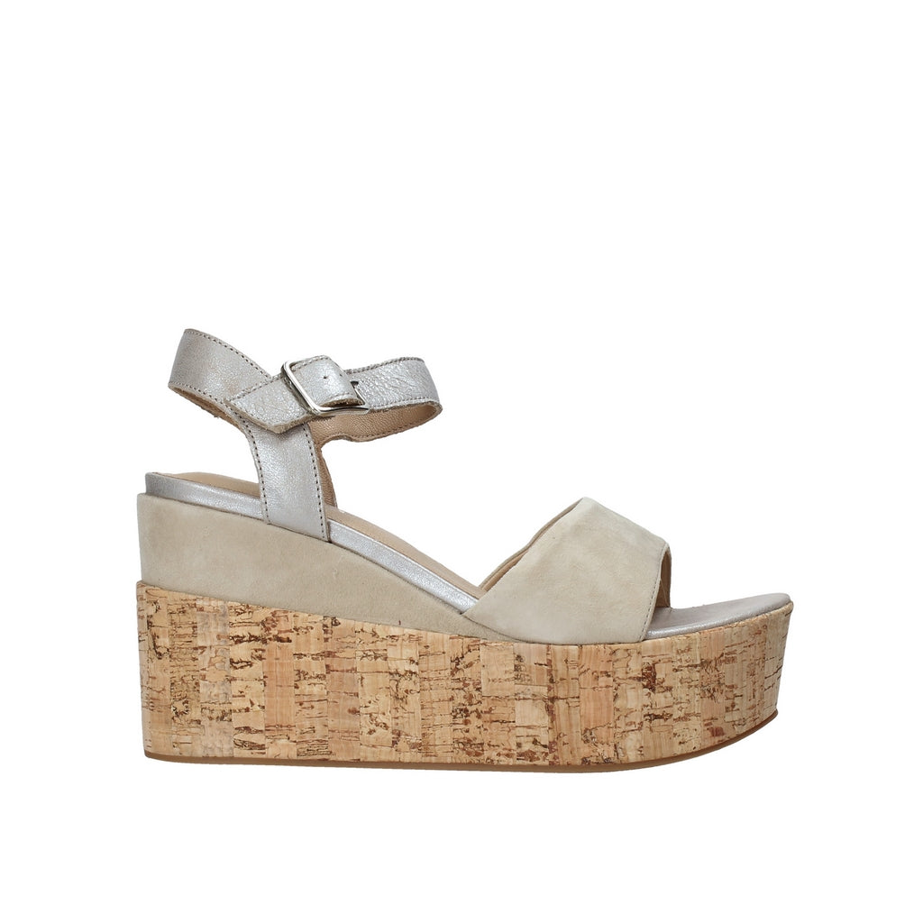 Sandali zeppa Grigio Igi&co