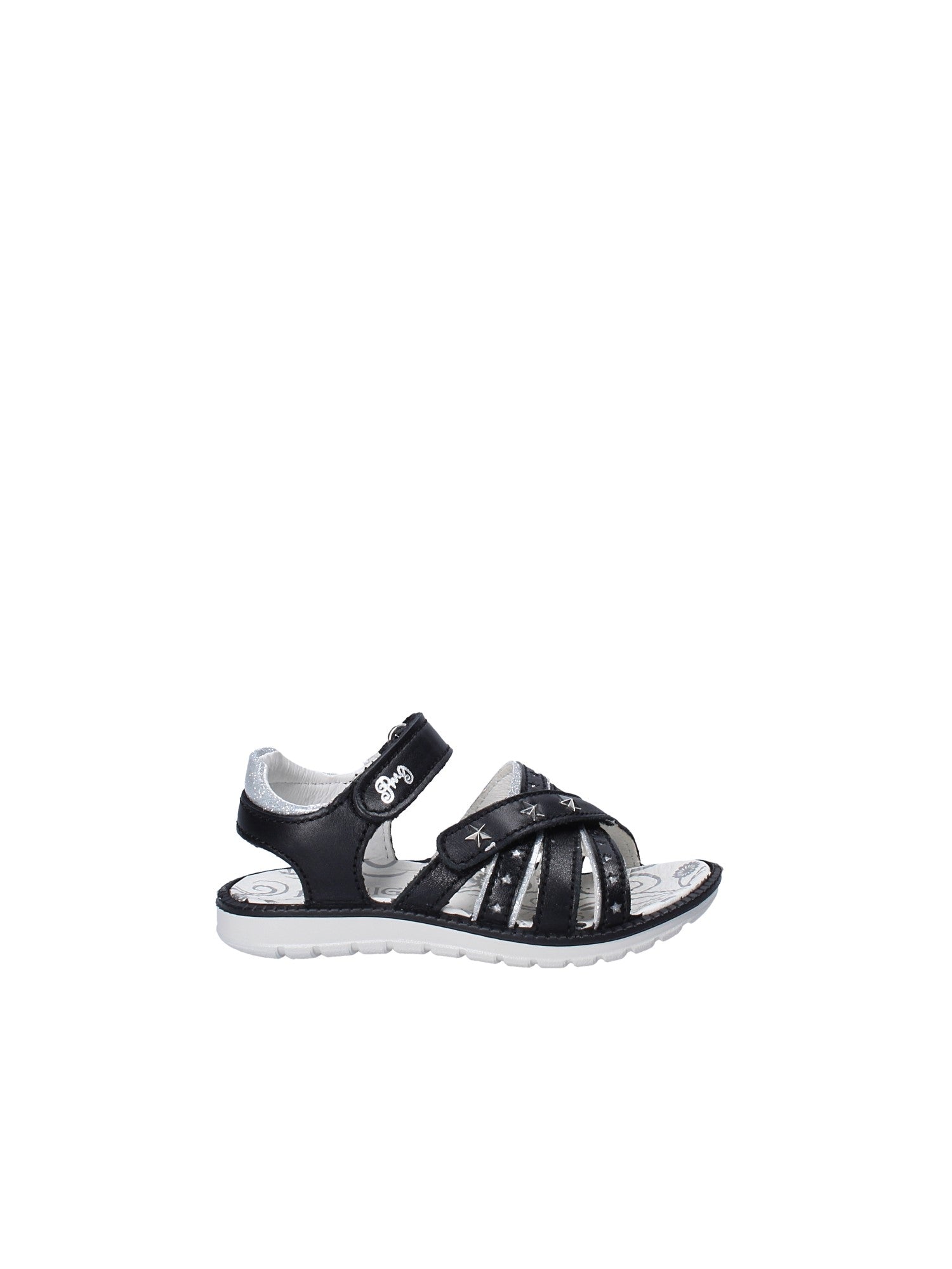 Sandali con strappi Nero Primigi