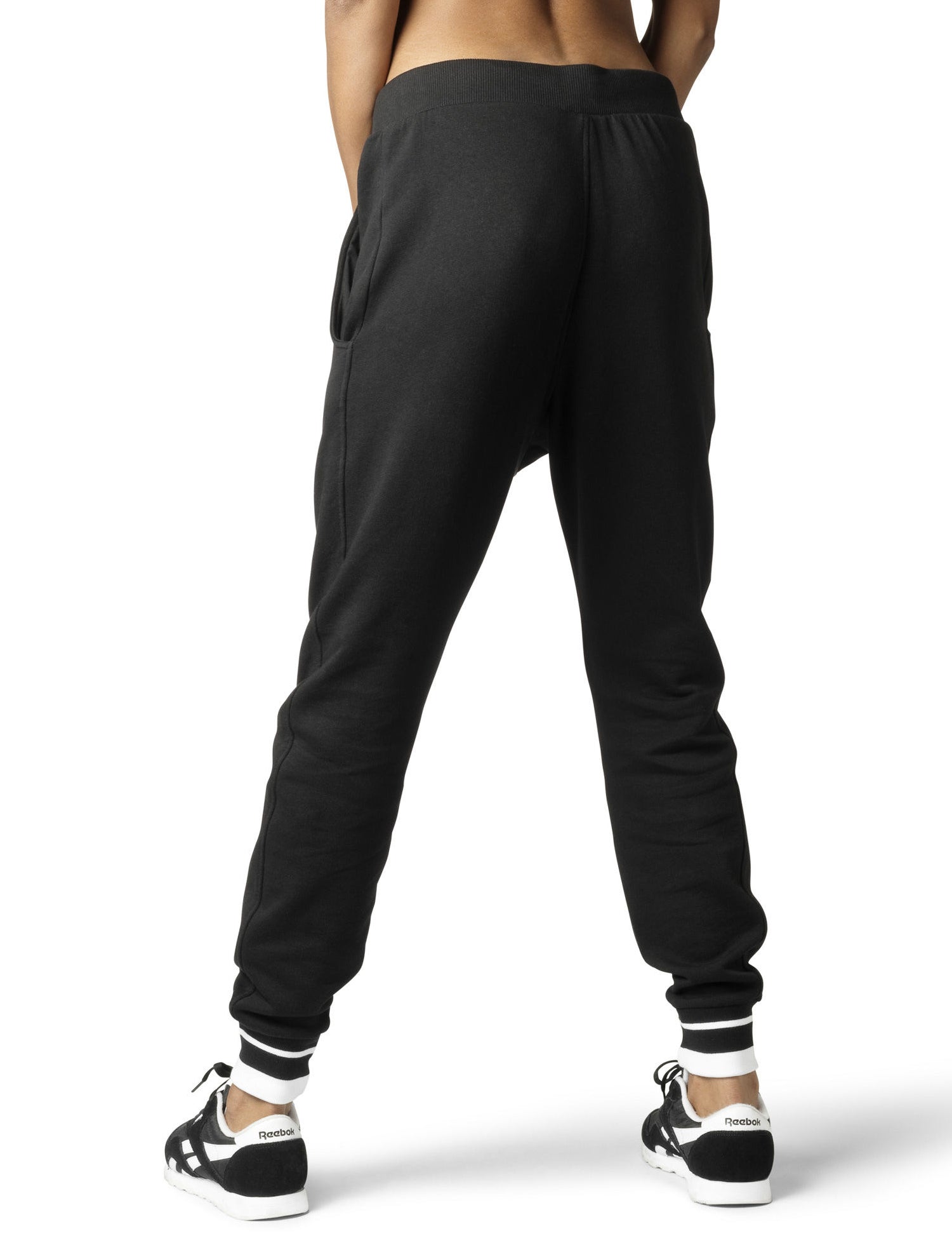 Pantaloni sportivi Nero Reebok