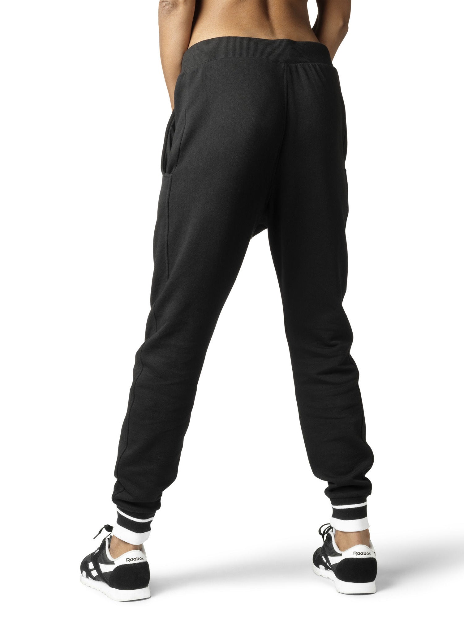 Pantaloni sportivi Nero Reebok